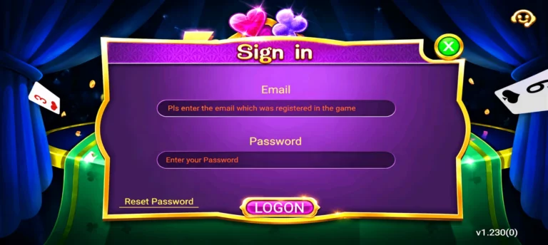 3Patti Lucky login process