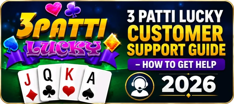 3 Patti Lucky customer support